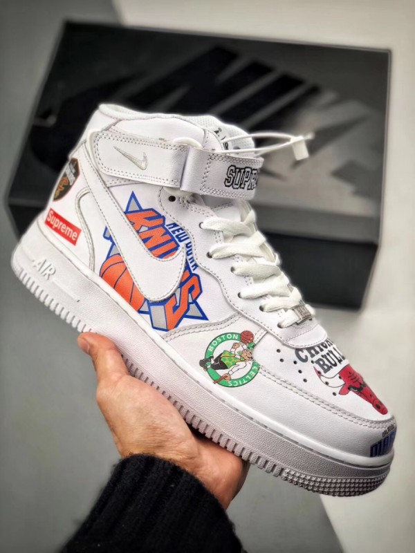 Supreme x Nike x NBA Air Force 1 偽物 ミッド 