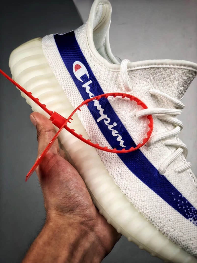 champion x yeezy boost 350 v2